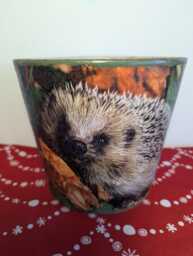 Plant Pot, Ceramic Pot, Pot & Planter, Flower Pot, Garden Pot, Indoor & Outdoor Pot, Decoupage, Gift, Pot Saucer, Home Garden Decoration - thumbnail 1