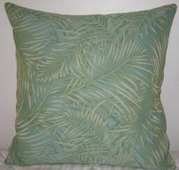 "Palm Tree Leaf Decorative Pillow Cover-24""x24" - thumbnail 1