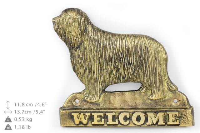 Bearded Collie, Dog Welcome, Hanging Decoration, Limited Edition, Artdog - image 1