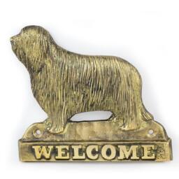 Bearded Collie, Dog Welcome, Hanging Decoration, Limited Edition, Artdog - thumbnail 2