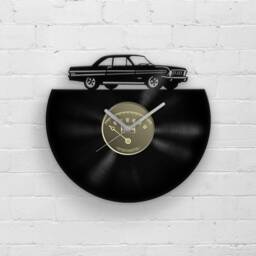 Classic Car Vinyl Record Clock Retro Garage Wall Art Gift - thumbnail 3