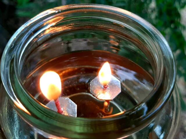 Adventus Floating Candles , 50 Candles, Wicks For Oil Candles, Lamps, Candle, String Candle - image 1