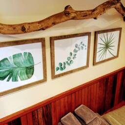 "Watercolor Leaf Print Tropical Wall Art - 11""x14" - thumbnail 3