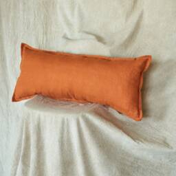 Pillow Cover, Lumbar Pillow Extra Long Throw Custom Size Linen Pillowcase, Throw Pillows Covers, Pillow - thumbnail 4