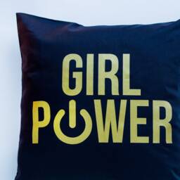 Girl Power Cushion, Scatter Teenage Room Decor, Girls Bedroom Cushion Cover, Gift, Decorative Pillow - thumbnail 3