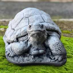 Concrete Turtle Garden Statue Stone Tortoise Yard Figurine Outdoor Animal Sculpture Peaceful Ornament Turtle Lover Gift Handmade Art - thumbnail 2