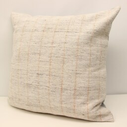 Vintage Kilim Pillow Cover 24x24, Rustic Turkish Home Design - thumbnail 3