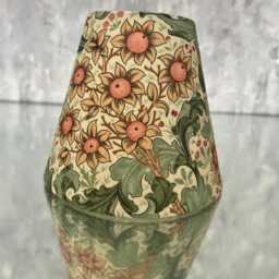 William Morris Candle Shade - Orchid Buttercup, Small Clip-On Lampshade - thumbnail 3