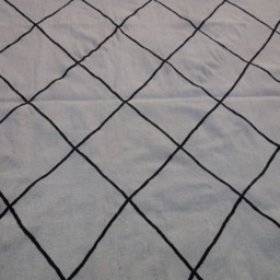 Beni Ourain Rug Handmade Kilim 100% Wool Bouja??d Carpet Moroccan Berber - thumbnail 4