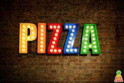 70cm Multi-Coloured Metal Letter Lights - Vibrant Marquee Signage For Businesses & Events - thumbnail 1
