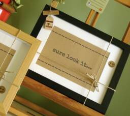 Sure Look It - Irish Slang Saying Wall Art Framed Picture Funny Keepsake Handmade in Ireland - thumbnail 1