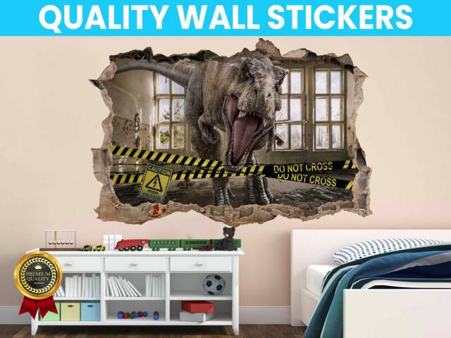 Dinosaurs Wall Decal Sticker Mural Poster Print Art Home Bedroom Office Decor