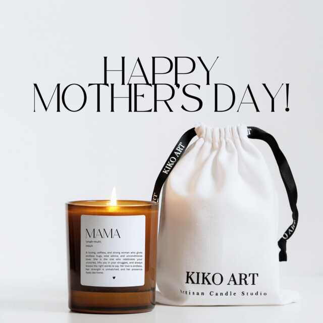 Mothers Day Candle Gift Refillable Candles 250G/150G For Her Cotton Wick - image 1