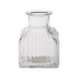 Small Glass Bud Stem Vase Bottle - Large Selection Wedding Event Table - thumbnail 2