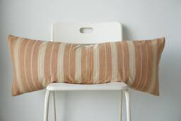 Handwoven Hemp Lumbar Pillow Cover Vintage Karen Tribal Design - thumbnail 1