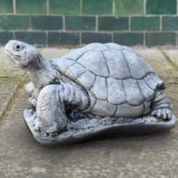 Stone Turtle Statue Concrete Tortoise Sculpture Outdoor Animal Decoration Cement Figurine Garden Ornament Turtle Lover Gift Yard Art - thumbnail 3