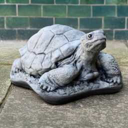 Stone Turtle Statue Concrete Tortoise Sculpture Outdoor Animal Decoration Cement Figurine Garden Ornament Turtle Lover Gift Yard Art - thumbnail 1