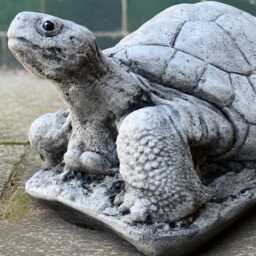 Stone Turtle Statue Concrete Tortoise Sculpture Outdoor Animal Decoration Cement Figurine Garden Ornament Turtle Lover Gift Yard Art - thumbnail 4