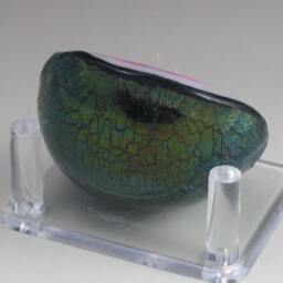 "Fused Glass ""Ruby" - thumbnail 4