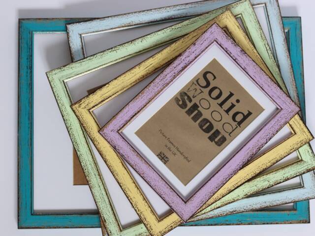 Photo Frame A3 Wood Frames Picture 30x42 cmrustic Hand Painted Art Poster A5, A4, A3, A2, Solidwoodshop