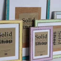 Photo Frame A3 Wood Frames Picture 30x42 cmrustic Hand Painted Art Poster A5, A4, A3, A2, Solidwoodshop - thumbnail 2