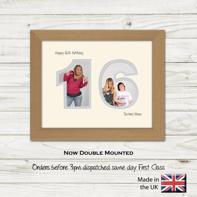 16Th Photo Frame Birthday Number Special Gift Word 9x71178F By Photos in A Word - image 1