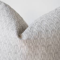 Gray Striped Pillow Cover - thumbnail 3