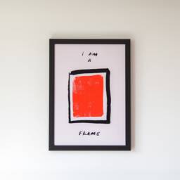 Minimalist Photo Frame - Matte Finish, Scandinavian Style A1-A5 Sizes - thumbnail 4