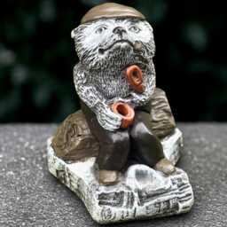 Unique Hedgehog Statue Concrete Sculpture Outdoor Animal Decoration Handmade Art Front Door Ornament Hedgehog Lover Gift - thumbnail 3
