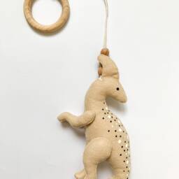 Dinosaur Baby Gym, Play Gym Toys, Montessori Toy, Dinosaur Nursery Decor, Shower, Shower Gift - thumbnail 3