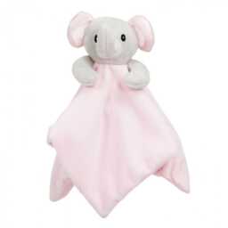 Personalised Baby Elephant Comforter - Custom Name Snuggle Blanket Soft Embroidered Security Toy New Gift Shower Present - thumbnail 4