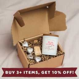 Auntie 30Th Birthday Candle Gift Set Box Card Gifts W - thumbnail 1