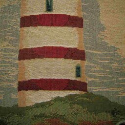 Lighthouse On The Hill Tapestry Cushion Cover Sham - thumbnail 2