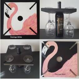 Flamingo Wine Rack