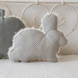 Small Rabbit Cushion For Baby & Children's Rooms - thumbnail 1