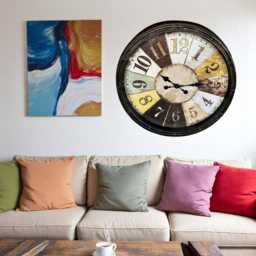 48 cm Vintage Wall Clock Classic Antique Quartz Silent Non-Ticking Home D??cor - Super - thumbnail 2