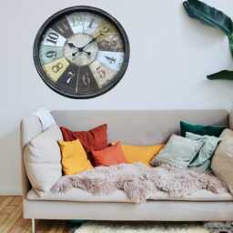 48 cm Vintage Wall Clock Classic Antique Quartz Silent Non-Ticking Home D??cor - Super - thumbnail 3
