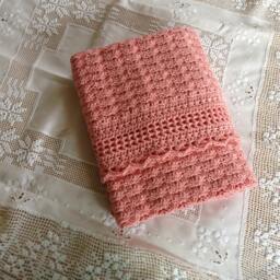 Crochet Pattern, Baby Layette 5 Pieces, Blanket Sweater Booties Diaper Cover Beanie Hat Instant Download - thumbnail 3