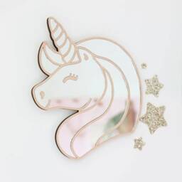 Unicorn Shatterproof Mirror Perfect Gift For Bedroom & Nursery Decor Horse Children - thumbnail 2