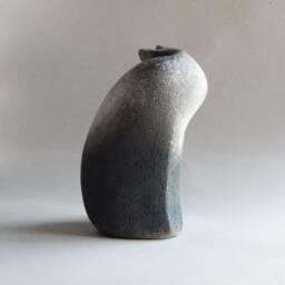 "Ceramic Sculpture ""Gray Cat" - thumbnail 4
