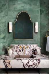 Arch Mirror Gold Brass Wall Arched Mirrors, Vanity Decor