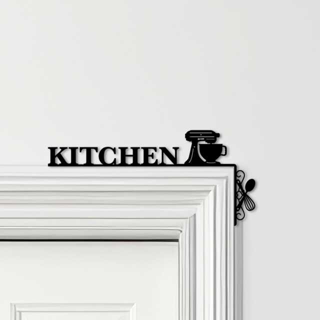 Door Topper Kitchen Decor Cake Mixer & Tools Various Colours Decorative Sign - Novelty Wall Decor, Frame Art, Art - image 1