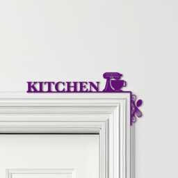 Door Topper Kitchen Decor Cake Mixer & Tools Various Colours Decorative Sign - Novelty Wall Decor, Frame Art, Art - thumbnail 4