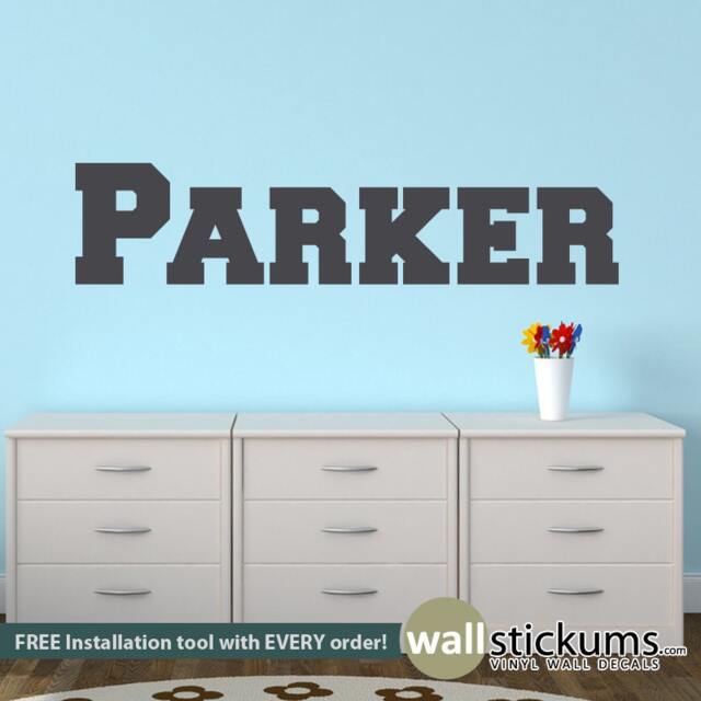 Personalized Boys Name Wall Decal - Nursery Decor - image 1
