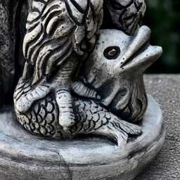 Large Eagle Statue Concrete Bird Of Prey Sculpture Cement Predator Decoration Handmade Ornament Eagle Lover Gift Garden Figurine - thumbnail 3