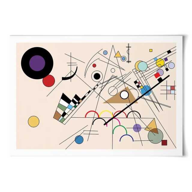 Composition 8 Art Print - image 1