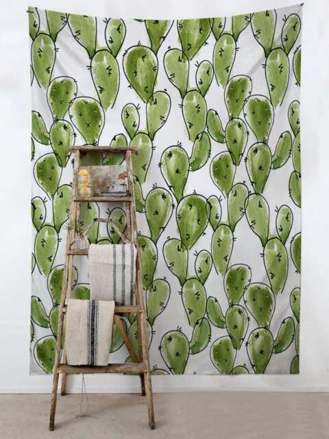 Mexican Cactus - Wall Tapestry Tapestry Hangings Wanderlust Bohemian Home Decor Dorm T#43 - image 1