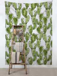 Mexican Cactus - Wall Tapestry Tapestry Hangings Wanderlust Bohemian Home Decor Dorm T#43 - thumbnail 1