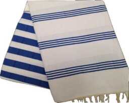 Large Turkish Bath Towel, Hand Loomed Soft Cotton Peshtemal, Beach Fouta - thumbnail 4