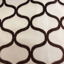 Squiggle Velvet in Sesame Or Chicolate - One Pillow - thumbnail 2